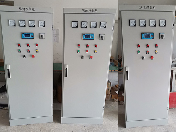 閘控柜：現(xiàn)地遠(yuǎn)程閘控柜裝配調(diào)試完工，打包待發(fā)貨